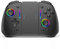 RREAKA Switch Controller for Nintendo Switch/OLED, Wireless Switch Pro Controller for Joycon, Handheld Switch Grip Remote with 8 RGB Colors, Adjustable Turbo, Dual Motor Vibration, Back Button