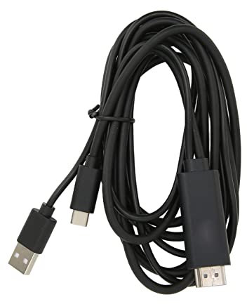 NIZUUONE Cavo Convertitore di Interfaccia Multimediale da USB C a HD per Telefono Cellulare TV Mirror Cavo Video HD 4K