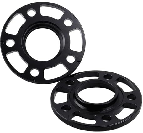 Wheel Spacers 2 Stück Alu6061-T6 10/12/15/20mm Spurverbreiterung Adapter PCD 5X 114,3 CB 70,5 Mm Universal Auto 5-Lug Für Toyota Für Mini Wheel Spacer Lug Wheel Spacers(10mm)