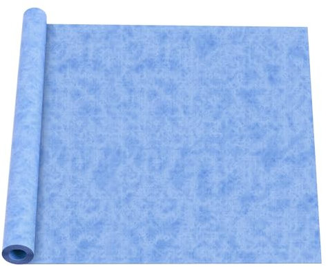 Teodute 1mx30m Membrane D'étanchéité, Bande D'étanchéité, Natte Étanchéité pour Étanchéifier sous Carrelage et Dalles, Balcons, Terrasses, Sanitaires (Bleu)