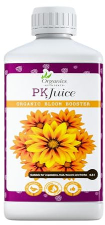 Organics Nutrients PK Juice – Natürlicher Blühbeschleuniger mit Phosphor, Kalium und Vitaminen, fördert hochwertige Früchte und Blüten, geeignet für ökologischen Landbau
