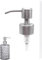 Pompe à savon en acier inoxydable pour distributeur de savon liquide de cuisine - Pompe de rechange pour distributeur de lotion - Pompe de rechange pour bouteille à bouche normale (1 pièce)