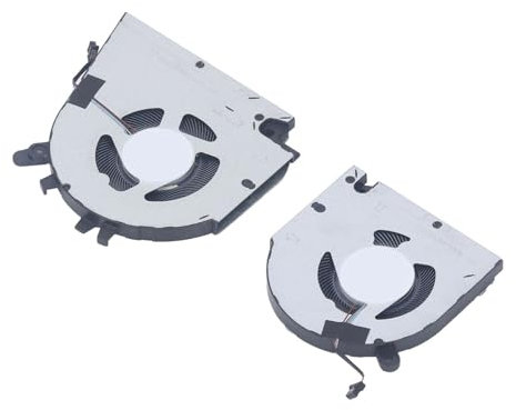 Upgraded Gaming Laptop Cooler Pad,4 Pin Connector Replacement CPU Cooling Fan,Easy to Install and Disassemble Laptop Cooling Fan,for Vostro 15 7510 16 7610 (CPU and GPU)