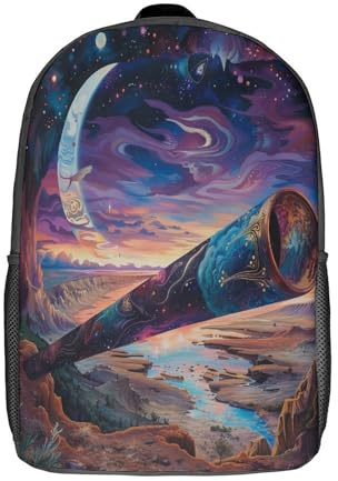 kaiyun Boomerang Rucksack,Abstrakt Schulrucksack Teenager Für Die Schule,gepolsterte Schultern Kinderrucksack Mit Mesh-Seitentaschen 17inch