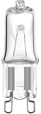 POQAX Lampadine alogene G9 dimmerabili 25W/40W/60W, lampade alogene riscaldanti 220V for frigoriferi, 10 pezzi(220Vx40W)
