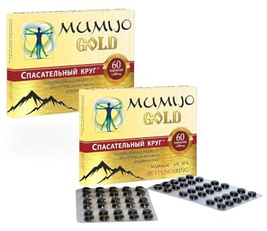 Mumijo Natural aus Kirgisistan - GOLD 120 - (60x2)