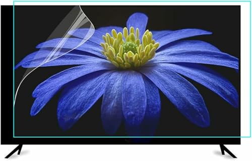 CWCQGH TV Screen Protectors 78-85 inch Blue Light Filter Anti UV Film Monitor Reflection Reducer TV Glare Shield Fits LCD, LED, 4K OLED & QLED HDTV Displays (77inch 1722x993mm)