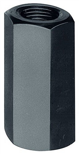 AMF 82743 0007639920130 Verlängerungsmutter M24/36mm DIN 6334, Schwarz, M24/36 mm