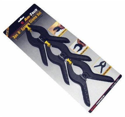 Am-Tech 3pk 6 (150mm) General Purpose Spring Clamp Set