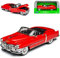 Welly Cadilac Eldorado Cabrio Offen Rot 1953-1966 1/24 Modell Auto