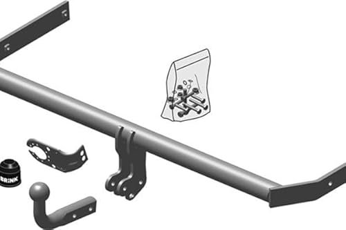 BRINK 485600 Gancio traino nero