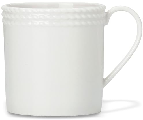 kate spade new york 803717 Mug Wickford Tasse, Porzellan, Weiß