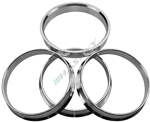 HASKYY 4 Zentrierringe 70.1-66.6 aus Alu // Aluminium - Auswahl diverser Größen