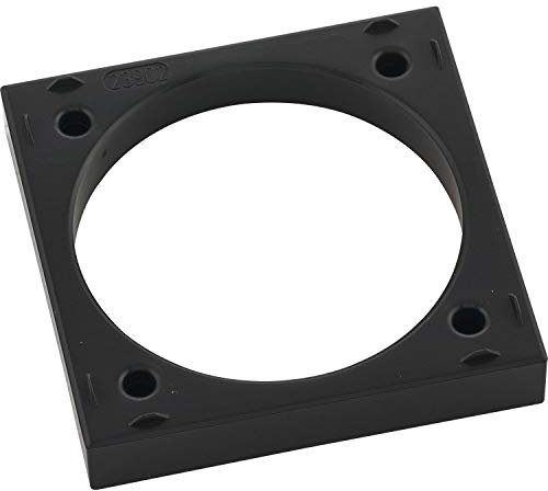 Berker 918252510 Integro Flow/Pure Distanzring schwarz glänzend