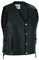 Gaudi-Leathers Motociclista Gilet in pelle Biker Giacca Moto M