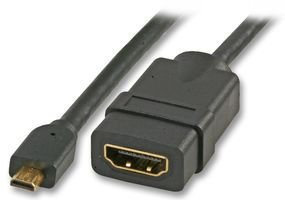 Ex-Pro® Premium HDMI to Standard HDMI V1.4 Certified Adapter 0.2m for Fire HD
