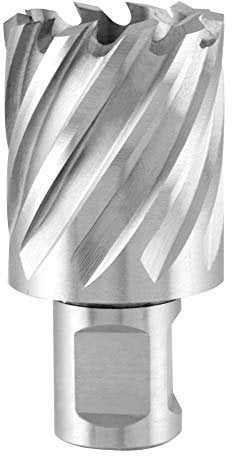 Ruko HSS SE-Co Kernbohrer mit Weldon-Schaft 3/4 Zoll CBN Erde glänzend 48 mm Durchmesser 63 mm Länge R108248E