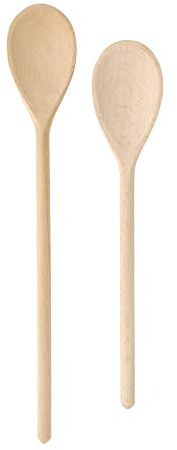Chef Aid Wooden Sppon Set, Pack of 2