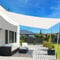 LOVE STORY Toldo Vela 2x3m Rectangular Impermeable Toldo Crema Toldo Vela de Sombra，PES Poliestere Protección UV al 95% para Actividades al Aire Libre, Jardín, Patio