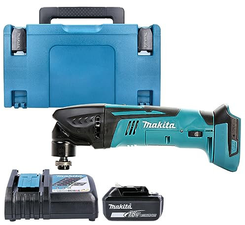 Makita DTM50 18v Li-ion Multi Tool with 1 x 6Ah Battery, Charger & Case