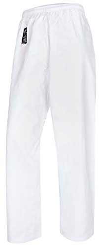 Bay Basic Hose weiß, Karatehose, 8 UZ, 100% (170 - M)
