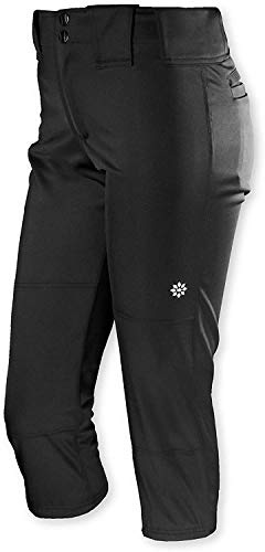 RIP-IT Damen-Softballhose mit 4-Wege-Stretch, Schwarz, Groß