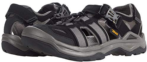 Teva Men's Omnium 2 Fisherman Sandal, Black, 12 UK