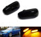RZG 2x Seitenblinker schwarz LED Blinker für 1998-2005 Astra G MK IV Zafira A MK I Speedster