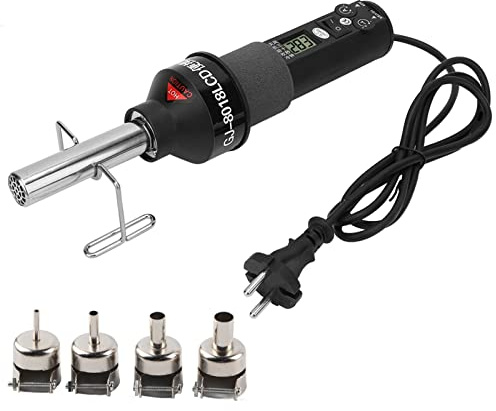 EVTSCAN, la última pistola de calor para soldadura, 220 V, IC electrónica SMD BGA, pistola de calor, pistola de aire caliente para desoldar, estación de soldadura, película de PVC para desoldar, placa