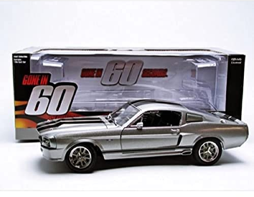 Ford Mustang Eleanor 1967 Modellauto, Kunststoff, Gummi, Rot, Tischplatte, Retro, Sculpturen/Auto