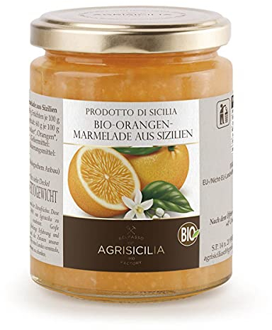 AgriSicilia - Orangen-Marmelade - 0,36 kg
