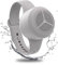 MOMOHO Montre à clipser avec haut-parleur Bluetooth portable - Mini haut-parleur sans fil avec bracelet de montre (gris)