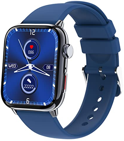 Smartwatch Damen Gesundheitsuhr Telefonfunktion Whatsapp Fitnessuhr Herren Blutdruckmessung 1,83 Fitness Tracker Telefon Antworten/Tätigen Anruf Sportuhr Pulsuhr Schrittzähler Wasserdicht Uhr Jungen