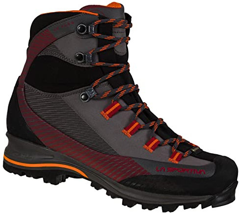 LA SPORTIVA W Trango TRK Leather GTX Grau - Gore-Tex Wasserdichter atmungsaktiver Damen Bergschuh, Größe EU 40 - Farbe