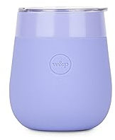 W&P Porter Insulated Glass, 11oz Lavendar, Vacuum Insulated Stainless Steel with Ceramic Coating, Leak Proof, Dishwasher Safe
