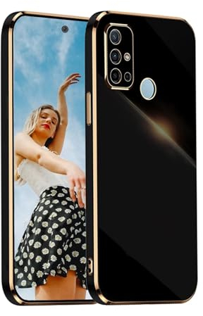 Kaywzo Hülle für Motorola Moto G30/G10/G20,TPU Galvanisiertes Stoßfeste Handyhülle,Glänzend Spiegel Kratzfeste Schutzhülle,Ultra Dünn Silikon Cover Case,Schwarz
