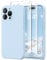 SuydanBox Magnetic for iPhone 15 Pro Case, Compatible with MagSafe, [Full Camera Protection][Screen Protector] Silicone Shockproof Protective Phone Case for iPhone 15 Pro 6.1, Light Blue