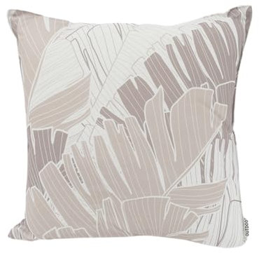 CB Home & Style Outdoor Garten Kissen Wasserabweisend 45x45cm mit Füllung (Blatt hell)