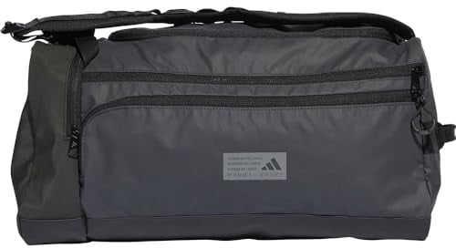 adidas Unisex Hybrid Duffel Bag, Carbon/Black, One Size
