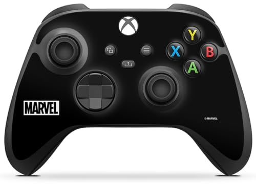 DeinDesign Skin kompatibel mit Microsoft Xbox Series X Controller Folie Sticker Marvel Logo Superheld