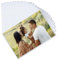FRETONBA 15 Pièces Cadres à Photos Magnétiques Frigo, 15 x 10 cm Présentoir de Cartes Postales Sans Cadre avec Poche Transparente, Magnets Photo Cadre pour Réfrigérateurs en Métal, Blanc