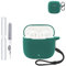 Silicone Protective Case for HUAWEI FreeBuds SE 2 Earbuds - Durable and Eco-Friendly Bluetooth Earphone Cover with Precise Holes and Charging Compatibility - Shock-proof, Comfortable Touch,Green