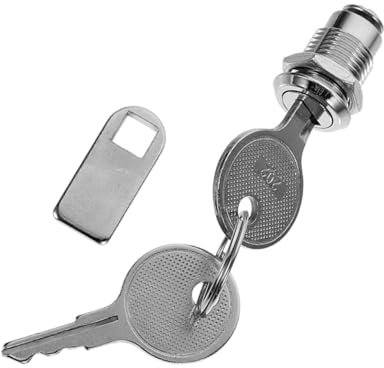 LABRIMP 1satz Zinklegierung Nockenschloss Mit Hoher Zuverlässiges Schloss Für Briefkästen Und Geldkassetten Vielseitig Einsetzbar Und Modern Gestaltet