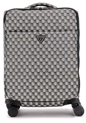 GUESS Trolley Follie 18 In 8-Wheeler Black Logo schwarz 52cm