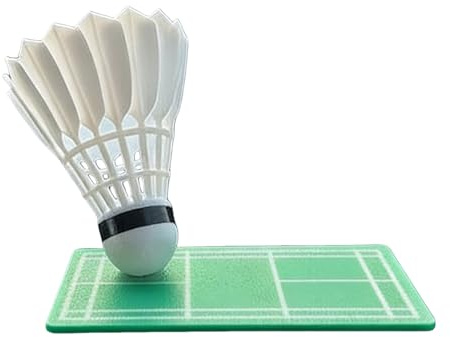Qutalmi Auto Dashboard Dekorationen - Dekoratives Badminton Federballe Modell | Mit 360 Grad Bewegung,Für Schlafzimmer Wohnzimmer Fahrzeuge Anhänger