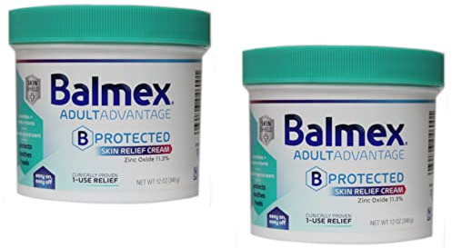 Balmex Adult Care Rash Cream, 12oz, (Pack of 2)