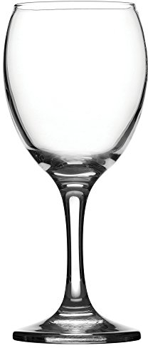 Utopia Tableware Imperial White Wine Glasses 9oz / 250ml CE Lined at 175ml - Set of 12 - CE Marked Wine Glasses
