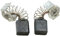 Buildalot Universal Kohlebürsten bu_8719468495809 für Bosch Bohrmaschine GBM 1, Bosch Bohrmaschine GBM 1 E, Bosch Bohrmaschine GBM 1 RE - 5x8x9mm - 0,20x0,31x0,35'' - Mit Federn, Kabel und Stecker - E