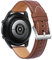 ahayo Echtleder Armband für Venu/Venu Sq, 20mm Schnellverschluss Uhrenarmband für Garmin Vivoactive 3/3 Music, Approach S40, Vivomove 3 / Forerunner 158 (Braun)