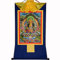 Gandhanra Thangka Tibetische Wandbehang,Ksitigarbha Thangka,Heißgeprägter Buddha Wandteppich für Zen Wohnkultur, Meditation, Spirituelle Entspannung und Ruhe